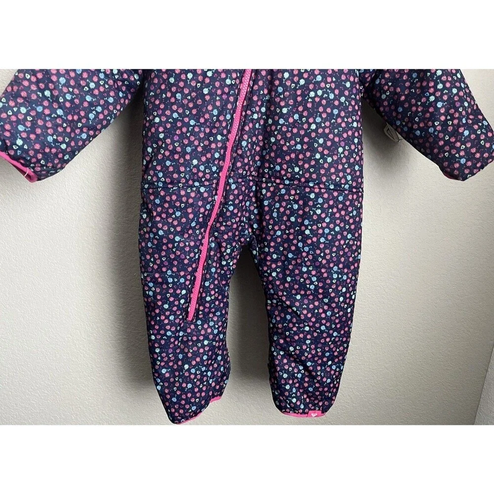 Roxy Dryflight 10K Toddler Girl’s 18 Month Floral One Piece Snowsuit